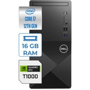 Resim Dell Vostro 3030 mt Intel Core I7 12700 16GB DDR5 1TB SSD Windows 11 Pro Quadro T1000-4GB Masaüstü Bilgisayar N3030I7T1000P08 