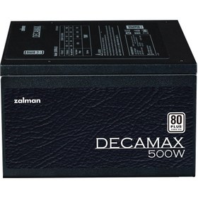 Resim Zalman DECAMAX 500W ZM500-LX3 80+ STANDARD POWER SUPPLY 