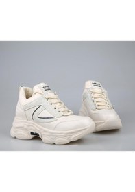 Resim Guja 24k302 Dolgu Topuk Bej Kadın Sneakers Bej 