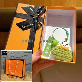 Resim Silver1 Gıoıo Yeni Buzdolabı Çıkartmaları Yaratıcı Dıy Buzdolabı Çıkartmaları Iyi Şanslar Anahtarlık Kolye Hediyelik Eşya (Yurt Dışından) 