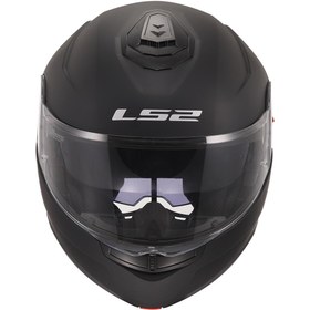 Resim Ls2 Strobe 2 Çene Açılır Kask Mat Siyah 