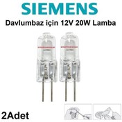 Resim Siemens Uyumlu Aspiratör Davlumbaz Için 12V Halojen Lamba / Ampul 2Adet - 389162955 