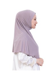 Resim Modish Group Tek Parça Hazır Başörtüsü Türban Şal Kolay Takılan Uzun Şal Viskon Açık Vizon 