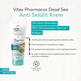 Resim Vitex PHARMACOS DEAD SEA Body-Slim Anti Selülit Krem (200 ml) 