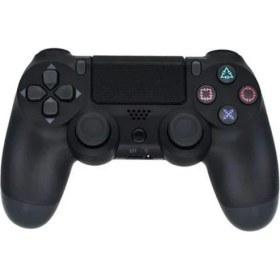Resim Cosmostech Ps4 ve PC Uyumlu Titreşimli Kablosuz Joystick Wireless Oyun Kolu Gamepad Controller Siyah 