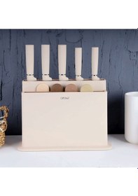 Resim Vanni Bıçaklı Kesme Tahtası 9'lu Set 