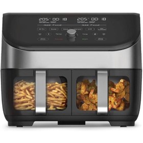 Resim INSTANT Vortex Plus Dual Air Fryer, 7.6L, 8'i 1 arada Akıllı Programlar 