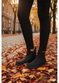 Resim 24071 Z Siyah Nubuk Kadın Bot Siyah Nubuk 