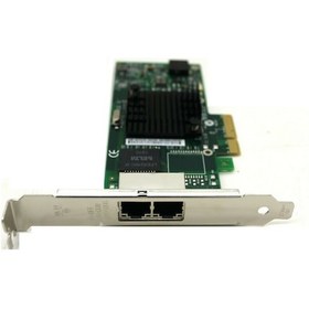 Resim Intel I350-T2 Dual I350T2BLK 2 Port Gigabit PCI-E X4 Ethernet Kart 