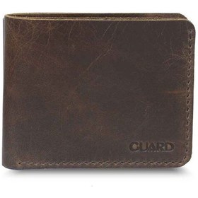 Resim Guard Leather Guard Antik Kahverengi El Yapımı Deri Erkek Cüzdanı Çok Renkli 