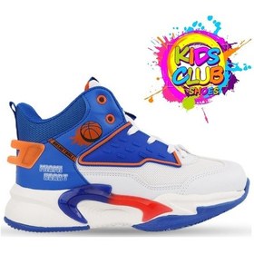 Resim Cool London Unisex Ortopedik Çocuk Basketbol Ayakkabısı Mavi 