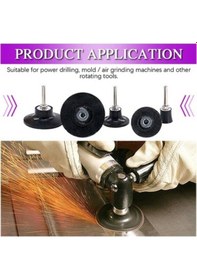 Resim Zcjb 5 Adet Disk Pedi Tutucu Evrensel Hızlı Değiştirme 1/2/3 Inç Disk Pedi Tutucu Parlatma İçin Yuvarlak Dönen Aletler -121739 