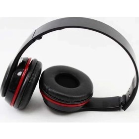 Resim Kensa Siyah Kulak Üstü Portatif Katlanır Stereo Kulaklık 