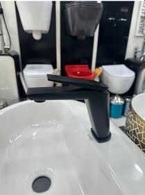 Resim Boheme Siyah Lavabo Bataryası Siyah 