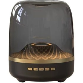 Resim Platoon PL-4437 Glass 5 Mını Bluetooth, Sd, USB Girişli Bluetooth Destekli Type-C Speaker 