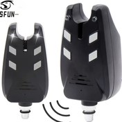 Resim 1 adet JSFUN Elektronik Balık Isırma Alarmı, ABS Malzeme, Pil ile Çalışır, Akıllı Yem Isırma Hatırlatıcısı Gece Balıkçılığı için, Olta ve Deniz Balıkçılığı Aksesuarı, ≤36V Çalışma Voltajı, Pilsiz 