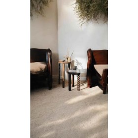 Resim Ahşap 2’li Set Mantar Yan Sehpa Fiskos Modern Ceviz Renk 