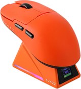 Resim Coverzone Ajazz AJ159 Apex 42000 DPI Manyetik Şarj İstasyonu-TFT Ekranlı Mouse-PAW 3950 Sensör-8K Dongle 