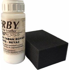 Resim Derby Spor Ayakkabı Taban Boyası Sp-Tb 100ML + Sünger 1 Adet 