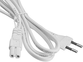 Resim S-link SL-TP2 1.5m 0.75mm TEYİP FİŞİ Power Kablosu - Notebook Adaptör Işıldak Power Kablo 2 Pin Elektrik Güç Kablosu (10) 