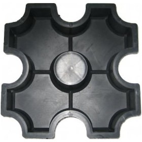 Resim Dekoratif Plastik Çimtaşı Kalıbı Yuvarlak Çim Taşı (10 Ad) 