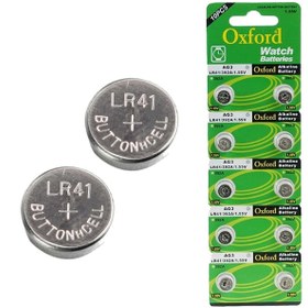 Resim Oxford AG3 LR41 392A Düğme Pil Tekli 