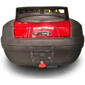 Resim Motosiklet Arka Çanta 48 Litre First Bag Bagajlı 