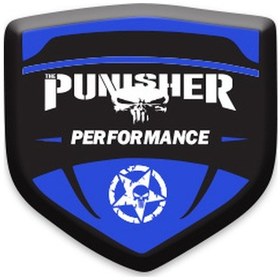 Resim Punısher 3d Damla 2 Li Oto Sticker Logo 01 