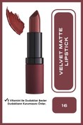 Resim Golden rose velvet matte lipstick no: 16 - mat ruj 