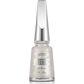 Resim Flormar Glitter Yarı Saydam Simli Oje GL26 Snow Globe 