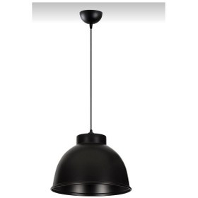 Resim Dylight Retro Siyah Metal Dekoratif Rustik Tekli Sarkıt Avize 