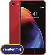 Resim Apple iPhone 8 Yenilenmiş TR Garanti | 256 GB Kırmızı 