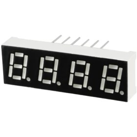 Resim Elektromall 0.56 Inç 4 Basamaklı Kırmızı Anot 7 Segment Gösterge - 5 Adet 