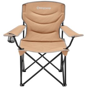 Resim Kingcamp Juniper Ultra Konforlu & Takviyeli Kamp Sandalyesi Khaki Haki 