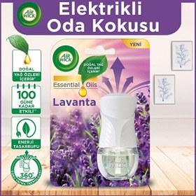 Resim Air Wick Elektrikli Oda Kokusu Cihaz + Yedek Şişe Lavanta - Esansiyel Yağlar İçerir* 