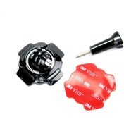 Resim Gopro Uyumlu 360 Derece Dönebilen Kask Aparatı 