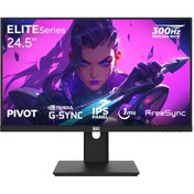 Resim DRAGOS ELITESeries E245FHD300 1ms FHD 300Hz 24.5" FreeSync G-Sync IPS Pivot Oyuncu Monitörü 