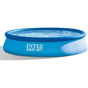 Resim Intex Kolay Kurulum 305x76 CM Renkli Mavi Şişme Havuz 