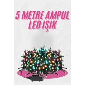 Resim 5 Metre Ampul LED Işık Renkli Rgb Çok Renkli LED Aydınlatma 