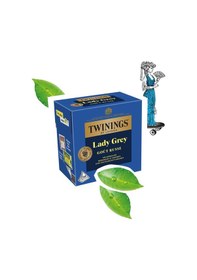 Resim Twinings Lady Grey Bergamot Ve Narenciye Aromalı Siyah Çay 20 Bardak Poşet 