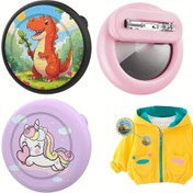 Resim Sevimli Karikatür Desenli AirTag Koruyucu Kılıf - Titrek Hayvan ve Unicorn Tasarımları ile Silikon Hibrit Cihaz Kılıfı, Evcil Hayvanlar ve Değerler için GPS Takipçisi, Siyah Renkli İllüstrasyonlar ile, Evcil Hayvan Etiketi Tutucu | Eğlenceli Tasarım | Silikon Yapı, AirTag Tutucu 
