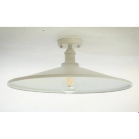 Resim Riolight Retro,rustik,vintage Beyaz 1xe27 Duylu Metal Plofonyer A Beyaz 