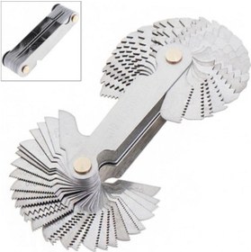 Resim Fett Vida Profillerini Ölçme Diş Tarağı Metrik/inç 