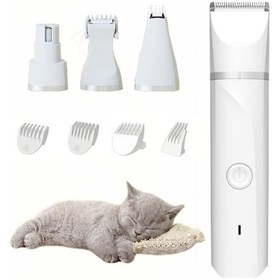 Resim Jialan Evcil Hayvanlar İçin 4'ü 1 Arada Tıraş Makinesi A 