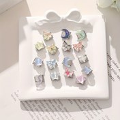 Resim 1 Adet Yıldız ve Ay Temalı DIY Aksesuar, İtalyan Takısı ile Yıldız ve Ay Kelebek Detaylı Şık Zarif El Yapımı Bileklik Kolye Yüzük Halhal, Herkes İçin Uygun 