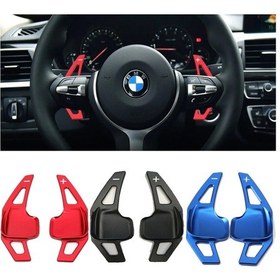 Resim Bmw 3 Seri F30 M Direksiyon F1 Vites Kulakçık Paddle Shift Krom 