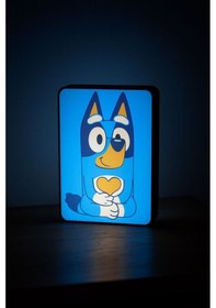 Resim Bluey Tasarımlı Dekoratif Gece Lambası Çok Renkli 