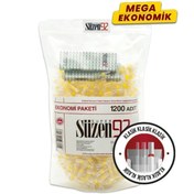 Resim Süzen92 Sigara Ağızlığı Filtresi Klasik 1200 Adet Hediye Taşıma Kutusu 2 Adet 