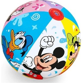 Resim Mickey Mouse Deniz Topu 51 Cm - 1 Adet Çok Renkli 