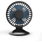Resim Zsykd F2 Öğrenci USB Sessiz Ofis Masaüstü Mini Fan Olmadan Siyah (Yurt Dışından) 